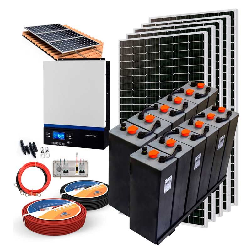 Kit Solar 24V 2000W Inversor Híbrido con Baterías CPzS 2V 6 Kit-Solar-24v-2000w-Inversor-vm3-baterias-cpzs-estructura-tejado-teja.jpg