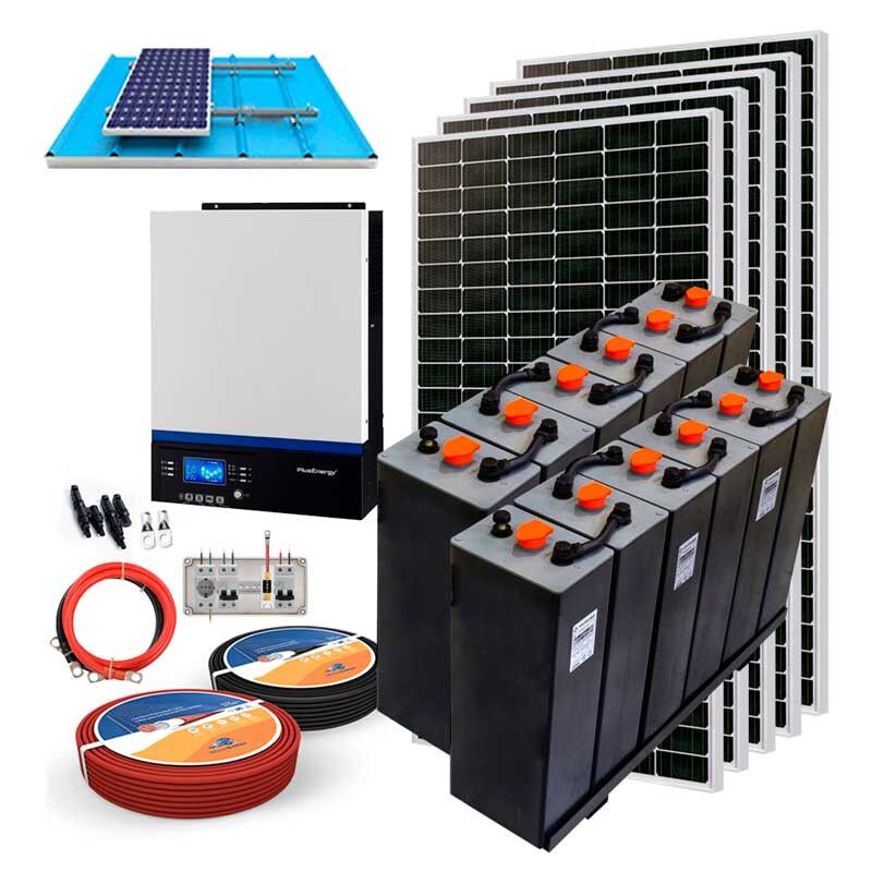 Kit Solar 24V 2000W Inversor Híbrido con Baterías CPzS 2V 5 Kit-Solar-24v-2000w-Inversor-vm3-baterias-cpzs-estructura-tejado-chapa.jpg