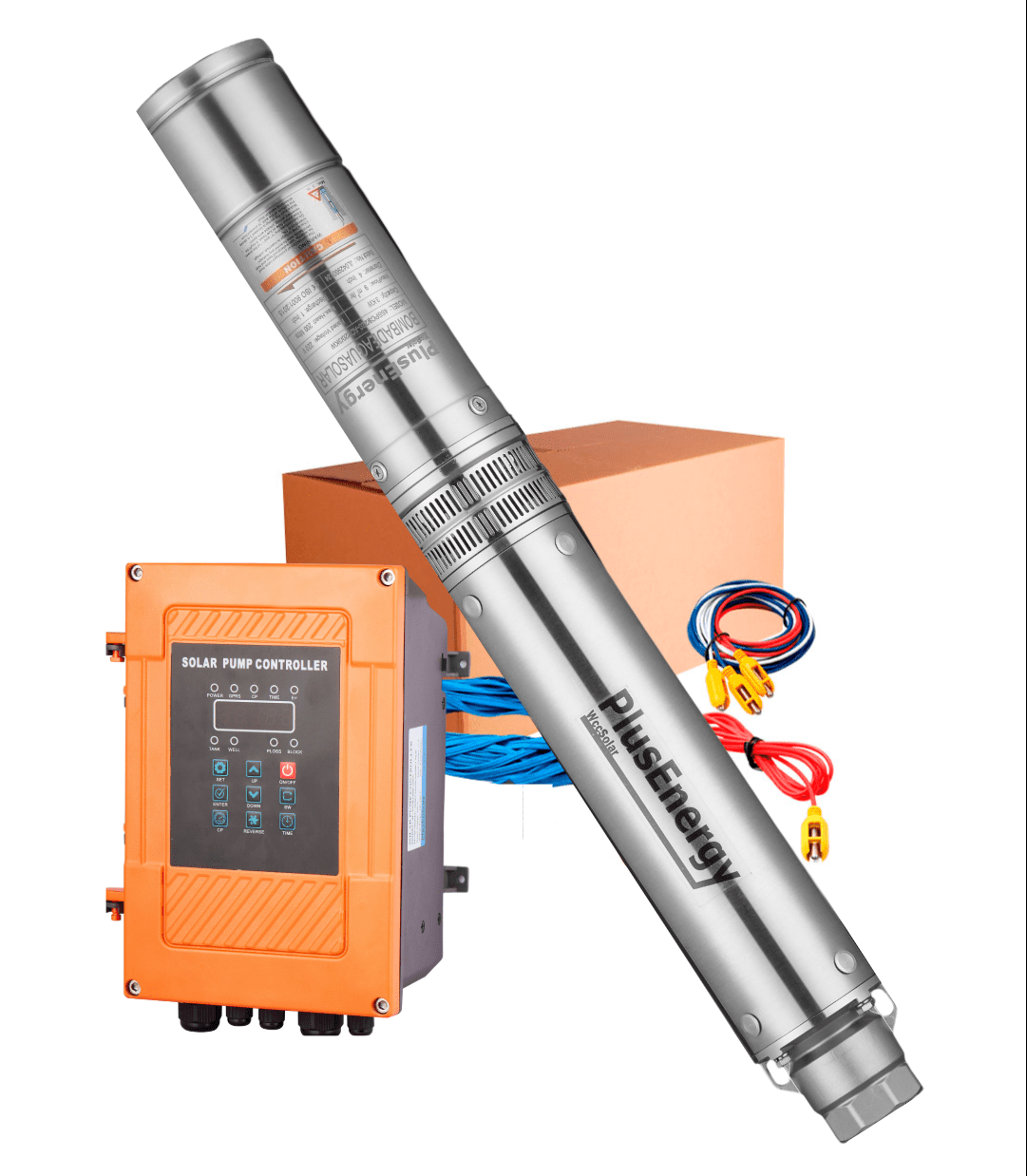 Bomba sumergible PlusEnergy 4SSPC19 87 AD220 3KW