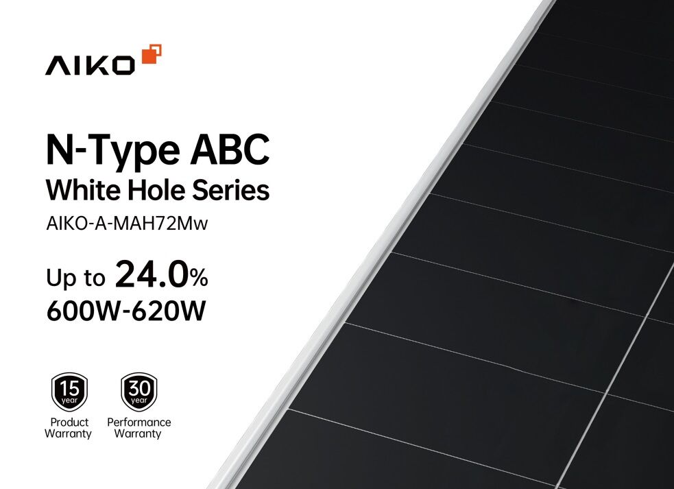 Panel Solar AIKO 615W N-Type ABC 144CELL 2 Panel Solar AIKO 615W N-Type ABC 144CELL - Imagen 2