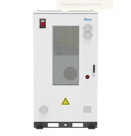 DEYE Pack Bateria 240KWH GE-F240-BC-A3 1 Pack batería Deye GE-F240-BC-A3 de 240 kWh LiFePO4 para instalaciones C&I con EMS, inversor híbrido y BMS integrados