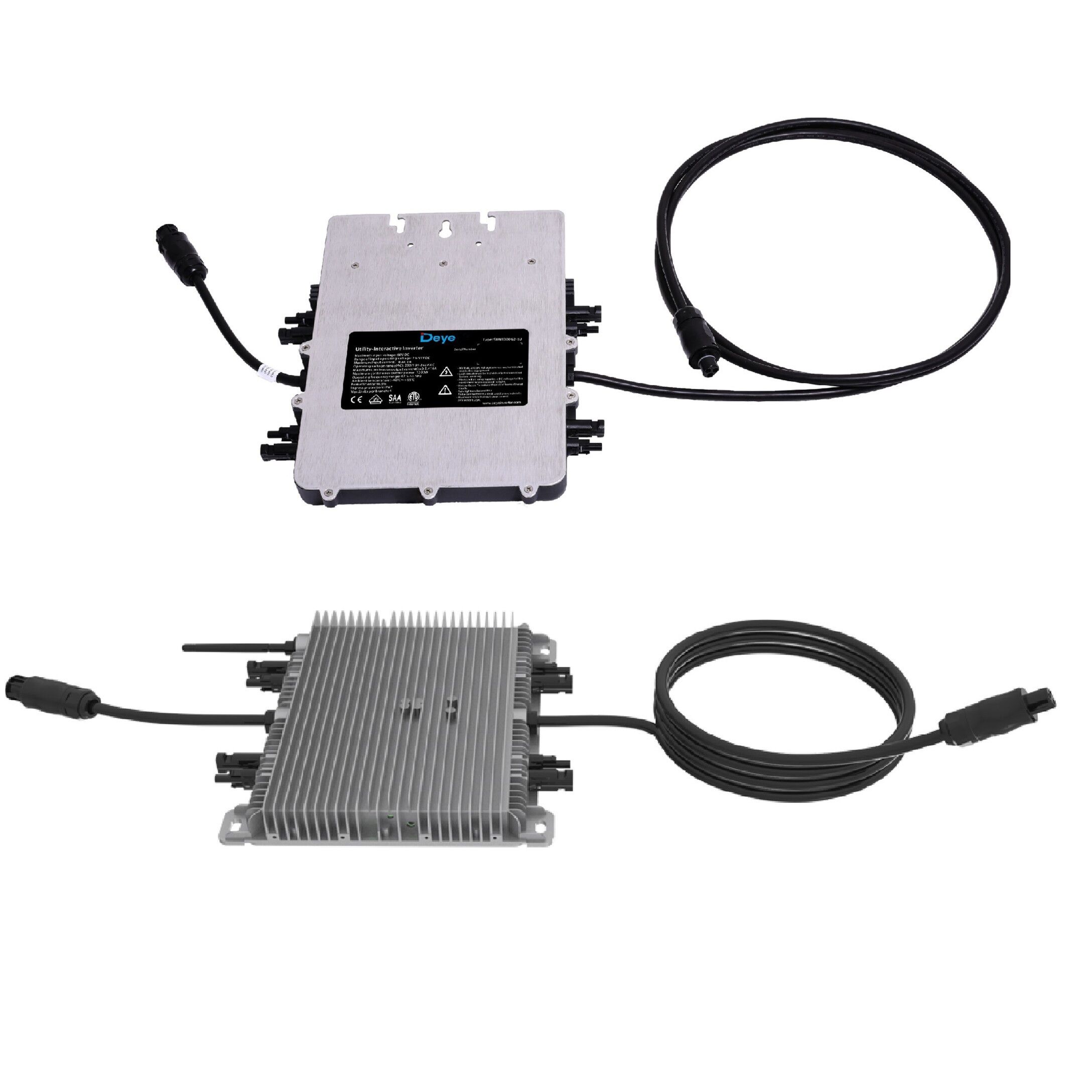 Microinversor 2000w Monofásico Deye 40~60V 1 Microinversor Monofásico PlusEnergy 26.5-55V
