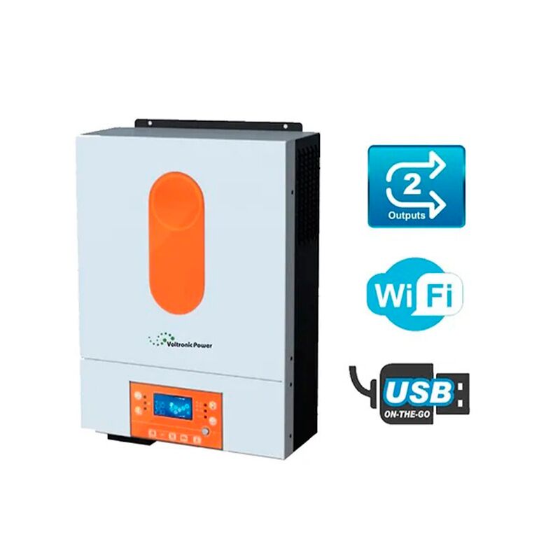 Inversor AXPERT VM III 6KW 48v 120A/500V TWIN 2 Inversor AXPERT VM III 6KW 48v 120A/500V TWIN - Imagen 2