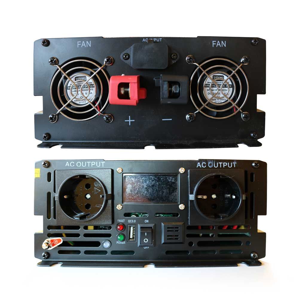 Inversor solar 2000w 12v Onda pura LCD+Mando+Cables+Cargador 2 Inversor-2000W-conexiones.jpg