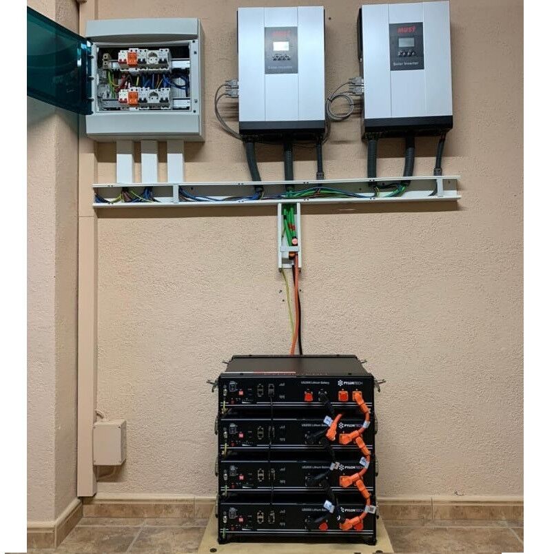 Inversor MUST 3KW 24v MPPT 80A/145V VHM Plus 3 must a bateria litio