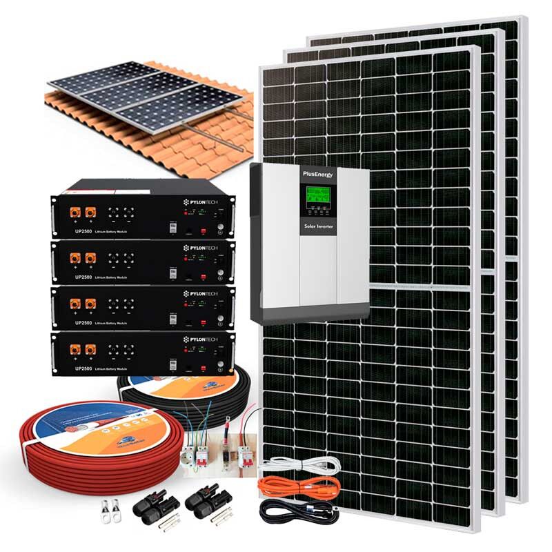 Kit Solar 24V 3000W Inversor Híbrido con Batería de Litio 5 Kit-Solar-24v-2800w-estructura-tejado-teja.jpg