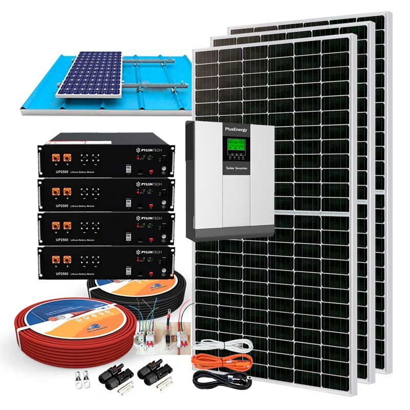Kit Solar 24V 3000W Inversor Híbrido con Batería de Litio 4 Kit-Solar-24v-2800w-estructura-tejado-chapa.jpg