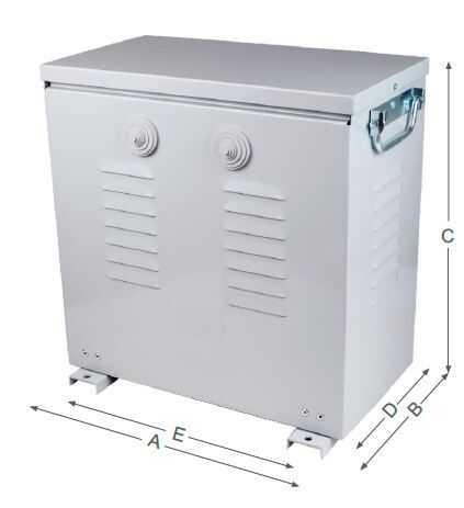 AUTOTRANSFORMADORES TRIFASICOS SERIE ATT 16 KVA - Imagen 2