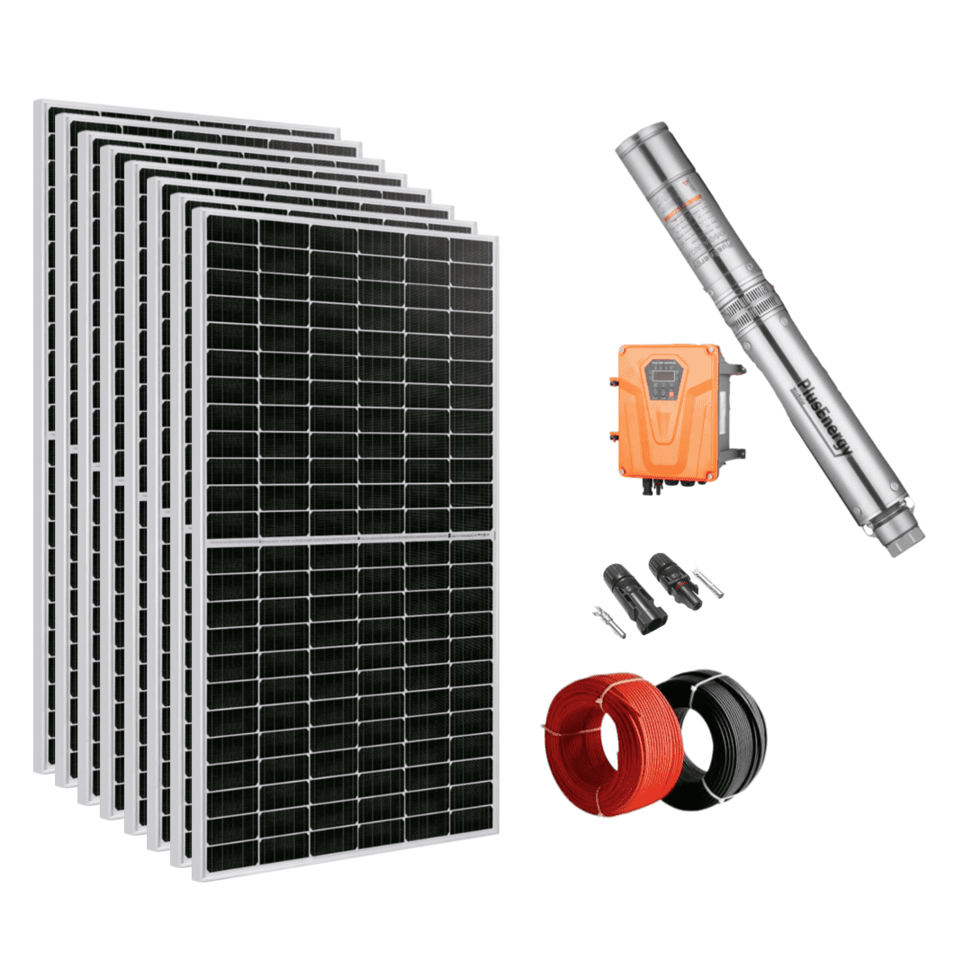 Kit Bombeo sumergible PlusEnergy 4SSPC14 320 AD380 7.5KW 1 Kit Bombeo sumergible PlusEnergy 4SSPC14 320 AD380 7.5KW