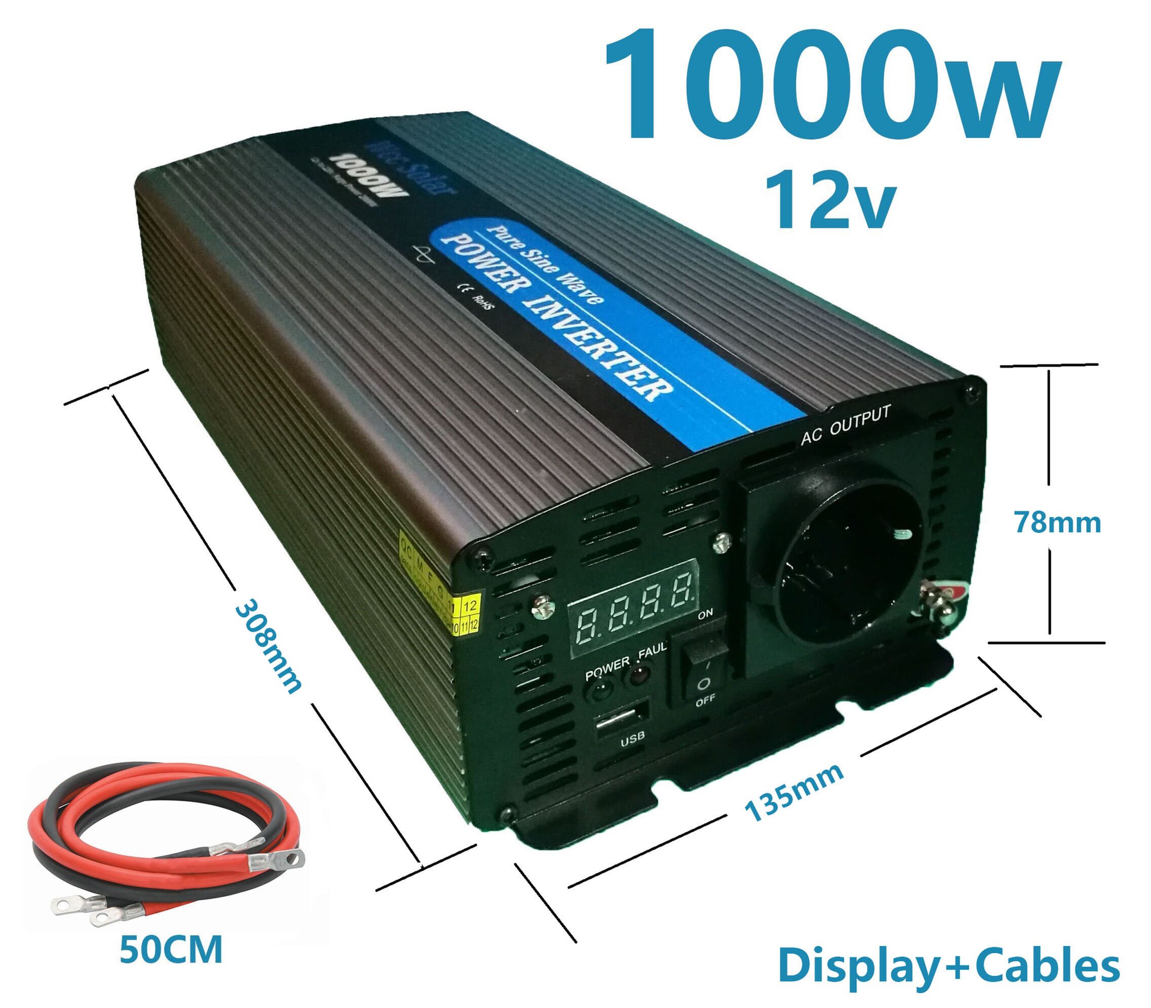 Kit solar 12V Panel Solar Flexible 150W Inversor con mando 1000W 7 1000w (2).jpg