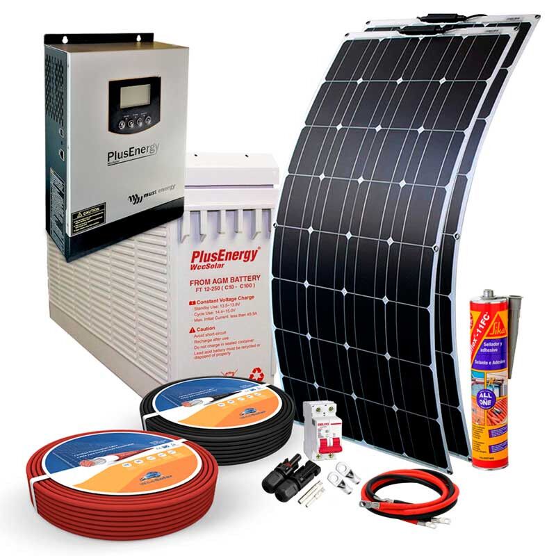 Kit solar 12v Panel Solar Flexible 150W Inversor Multifuncion 1000VA 2 Kit-solar-12v-2-Panel-Solar-Flexible-150W-Inversor-Multifuncion-1000VA-bateria-agm-250.jpg