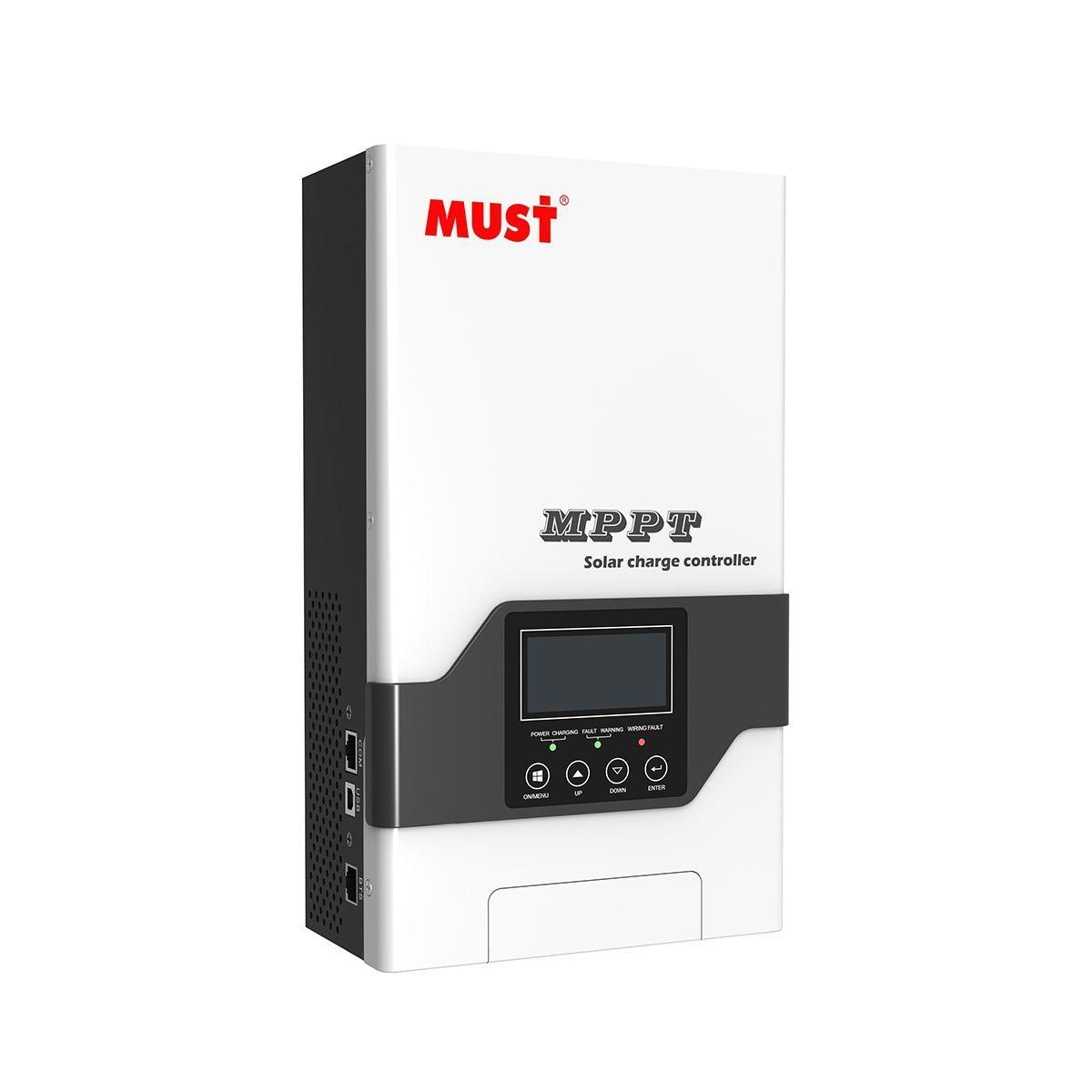 Regulador solar 80A MPPT 145v 12v / 24v / 48v PC18-8025F LCD 1 Regulador solar 80A MPPT 145v 12v / 24v / 48v PC18-8025F LCD
