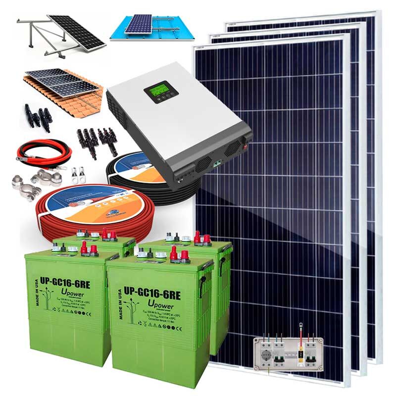 Kit Solar 24V 1200W con Inversor Híbrido 6000Wh/día 3 Kit-Solar-24v-1200w-Inversor-Híbrido-baterias-upower-up-gc16-6re.jpg