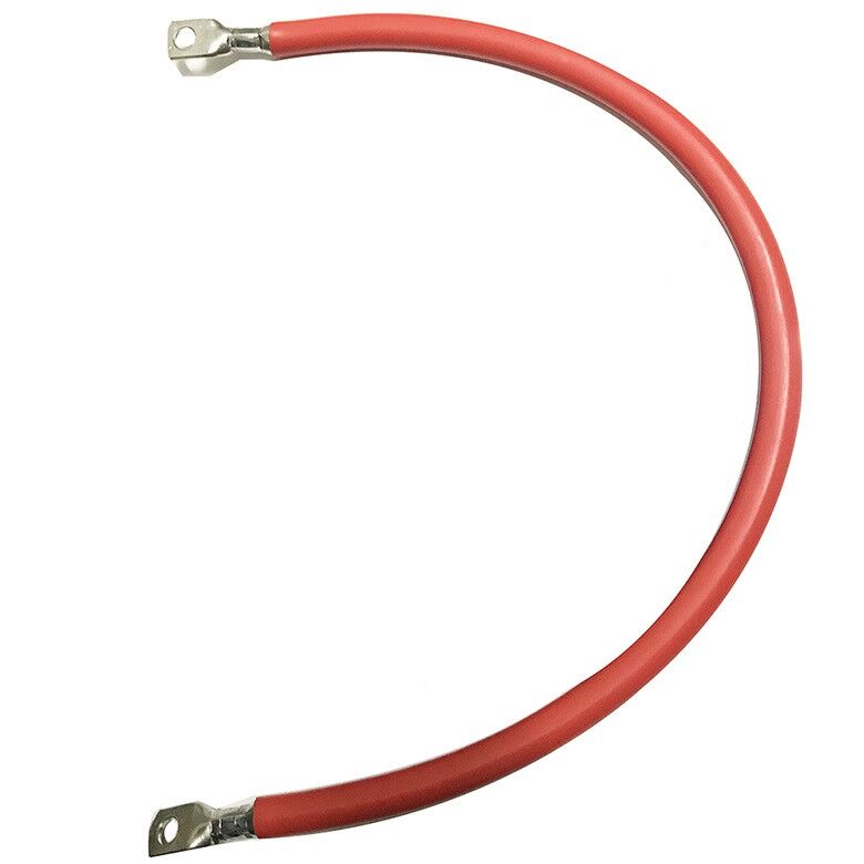 Cable Rojo con terminales eléctricos Tubular 35mm² 1 Puente de cable rojo.jpg